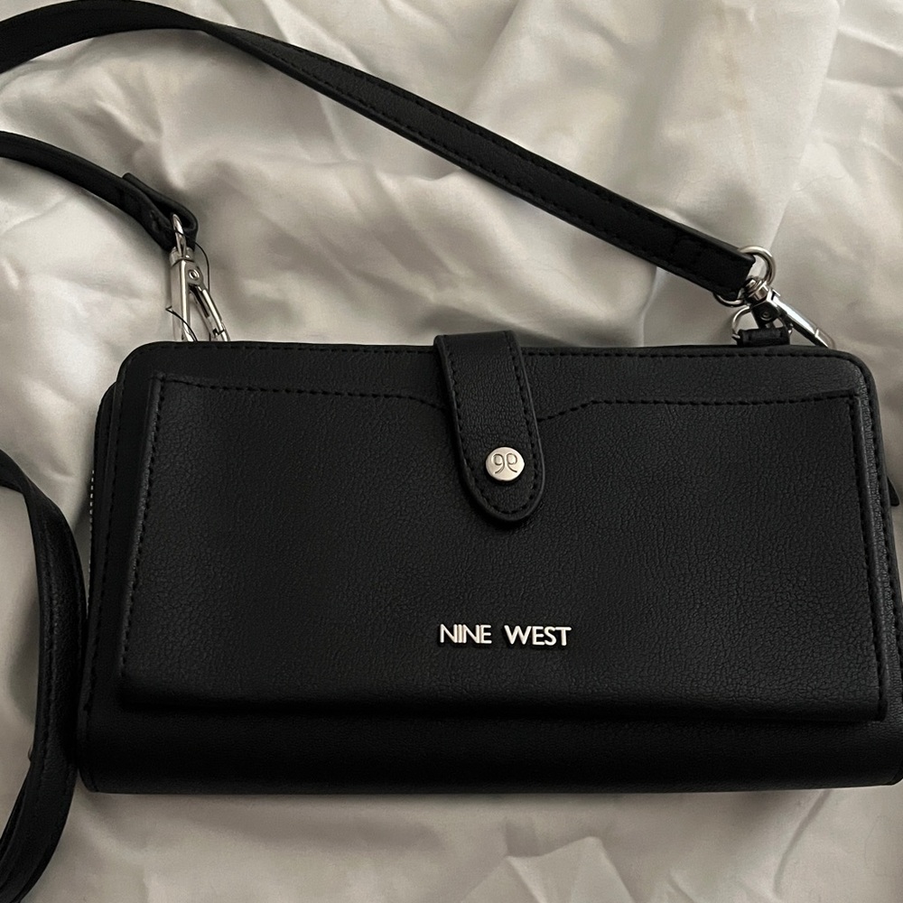 Nine West  Black Crossbody Bag